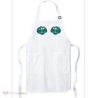 Mermaid, Seashell, Sea, Shell, Bikini, Carnival, Halloween, Apron thumb 0