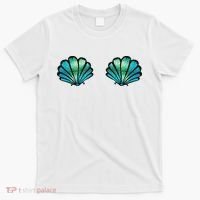 Mermaid, Seashell, Sea, Shell, Bikini, Carnival, Halloween, T-Shirt thumb 0