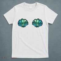 Mermaid, Seashell, Sea, Shell, Bikini, Carnival, Halloween, T-Shirt thumb 5