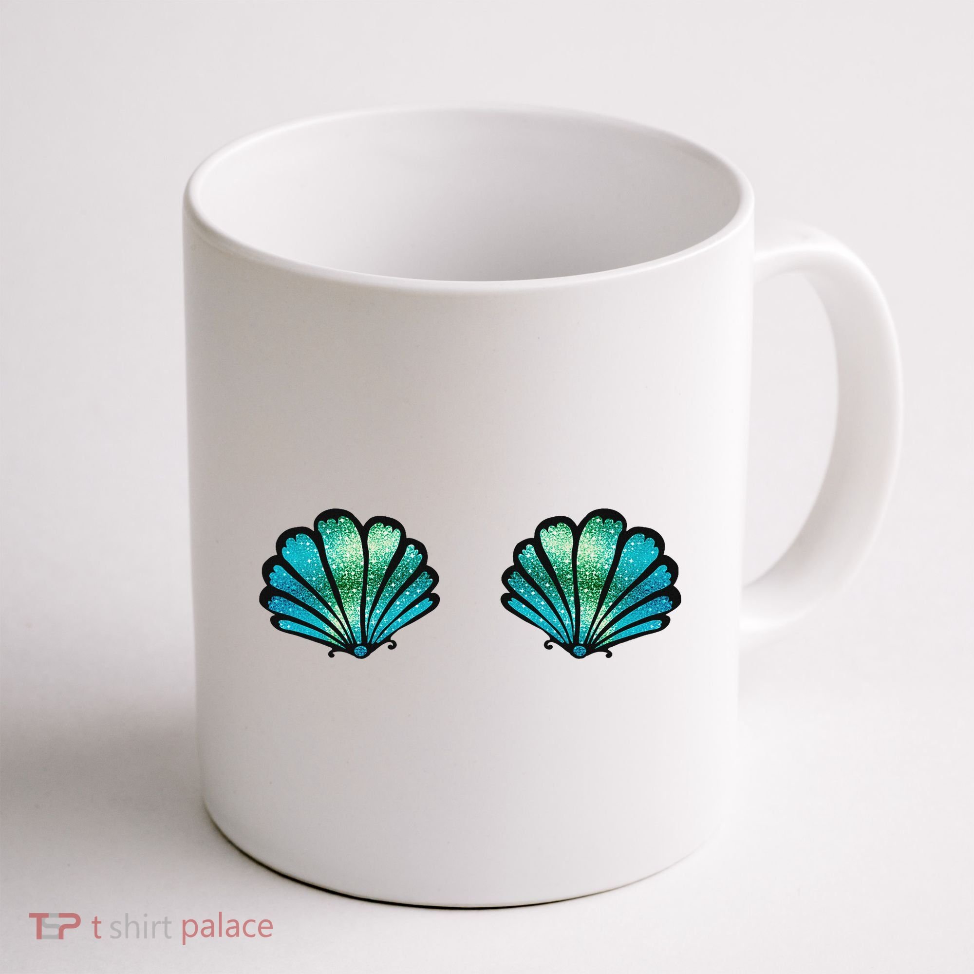 Mermaid, Seashell, Sea, Shell, Bikini, Carnival, Halloween, Coffee Mug