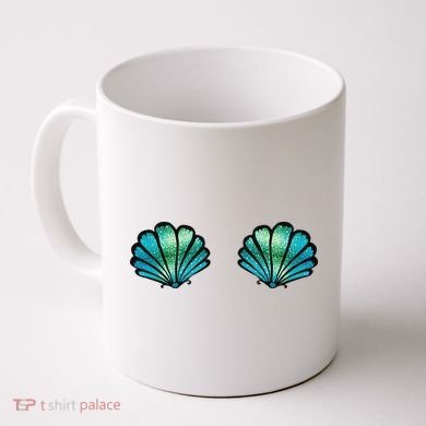 Mermaid, Seashell, Sea, Shell, Bikini, Carnival, Halloween, Coffee Mug