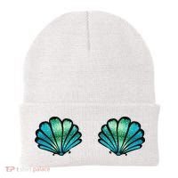 Mermaid, Seashell, Sea, Shell, Bikini, Carnival, Halloween, Beanie thumb 0