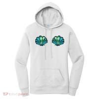 Mermaid, Seashell, Sea, Shell, Bikini, Carnival, Halloween, Women's Hoodie thumb 0