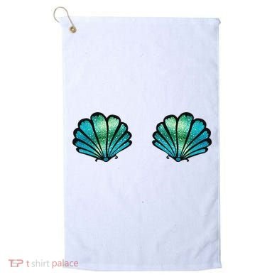 Mermaid, Seashell, Sea, Shell, Bikini, Carnival, Halloween, Golf Towel