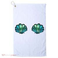 Mermaid, Seashell, Sea, Shell, Bikini, Carnival, Halloween, Golf Towel thumb 0