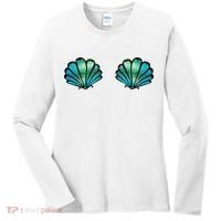 Mermaid, Seashell, Sea, Shell, Bikini, Carnival, Halloween, Women's Long Sleeve Shirt thumb 0