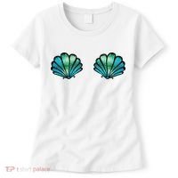 Mermaid, Seashell, Sea, Shell, Bikini, Carnival, Halloween, Women's T-Shirt thumb 0