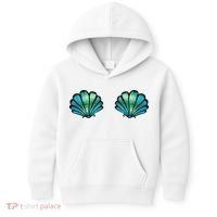 Mermaid, Seashell, Sea, Shell, Bikini, Carnival, Halloween, Kids Hoodie thumb 0