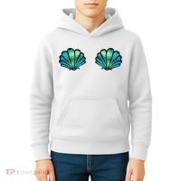 Mermaid, Seashell, Sea, Shell, Bikini, Carnival, Halloween, Kids Hoodie thumb 4