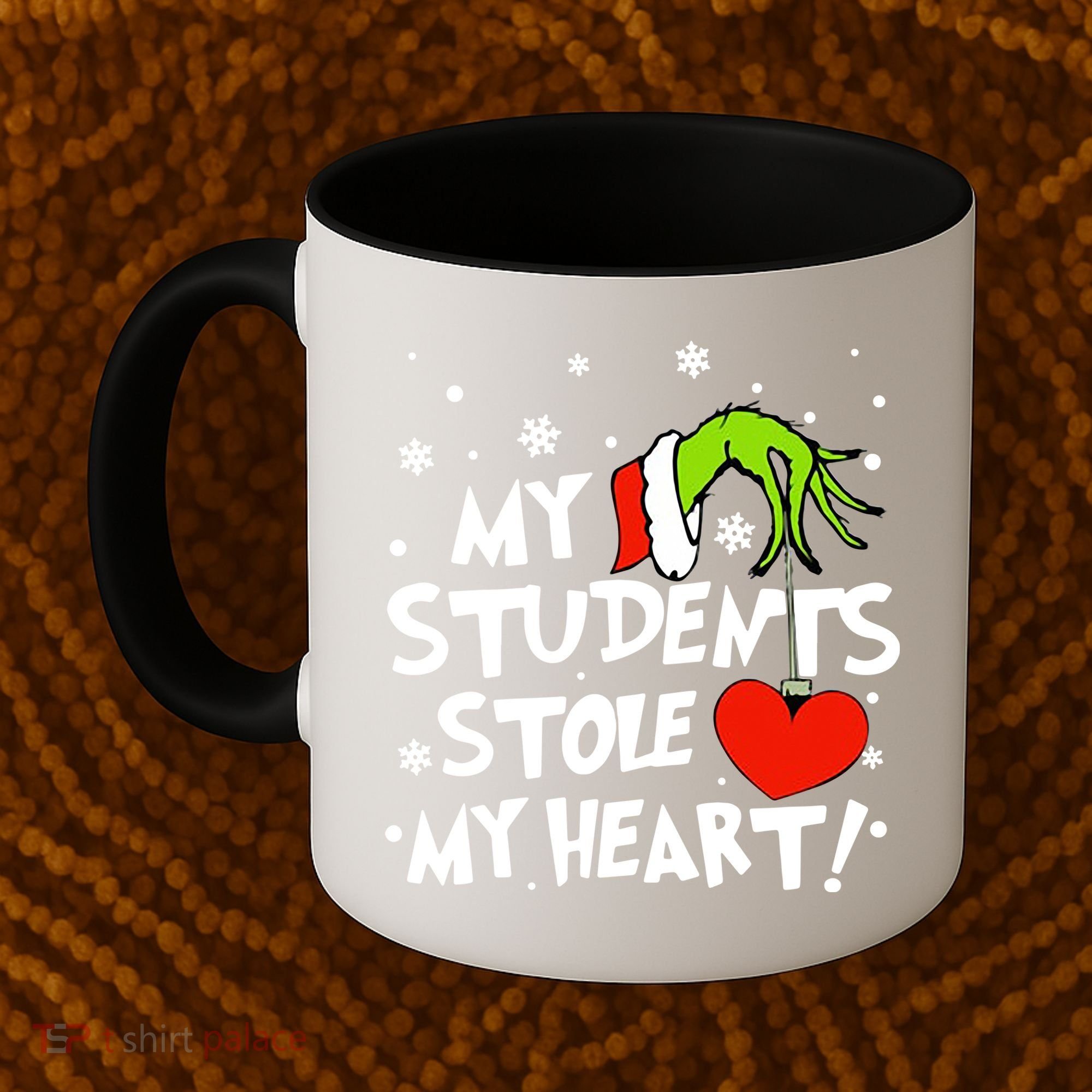 My Students Stole My Heart Christmas Coffee Mug