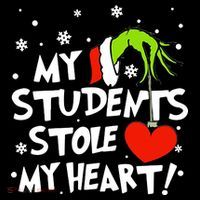 My Students Stole My Heart Christmas Coffee Mug thumb 5