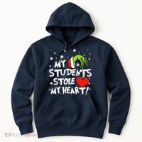 My Students Stole My Heart Christmas Hoodie thumb 0