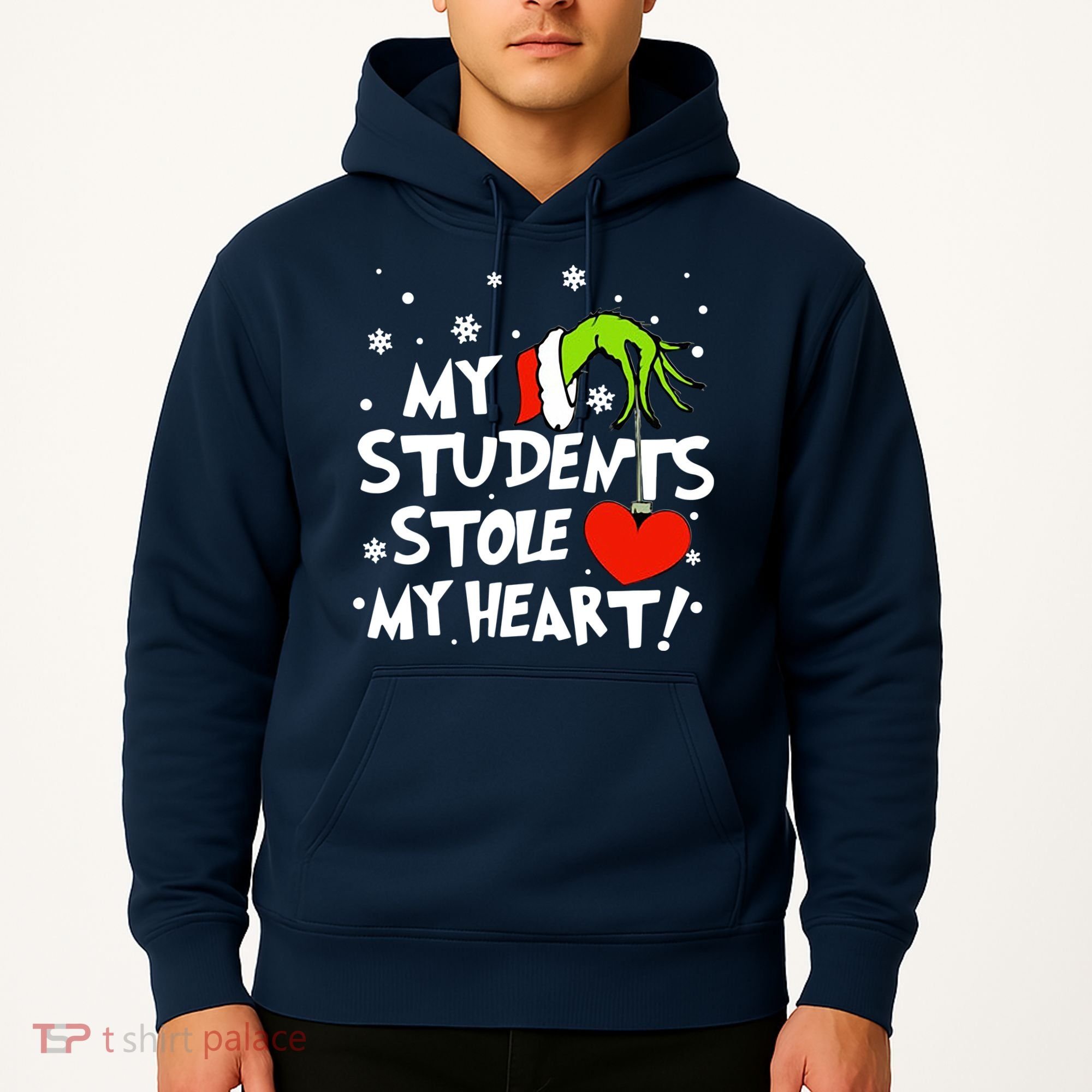 My Students Stole My Heart Christmas Hoodie