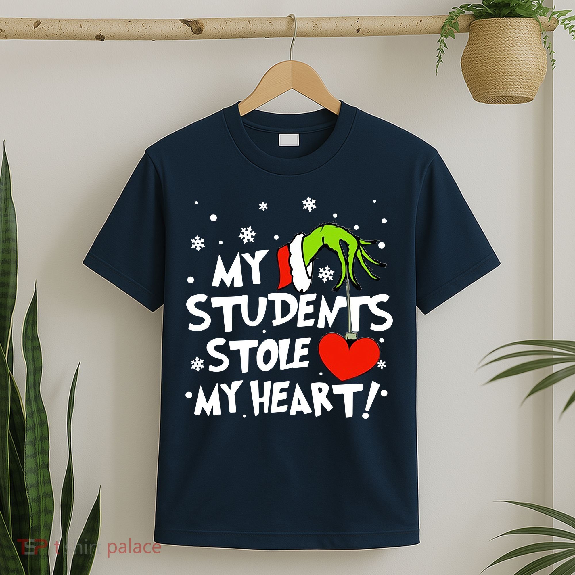 My Students Stole My Heart Christmas T-Shirt