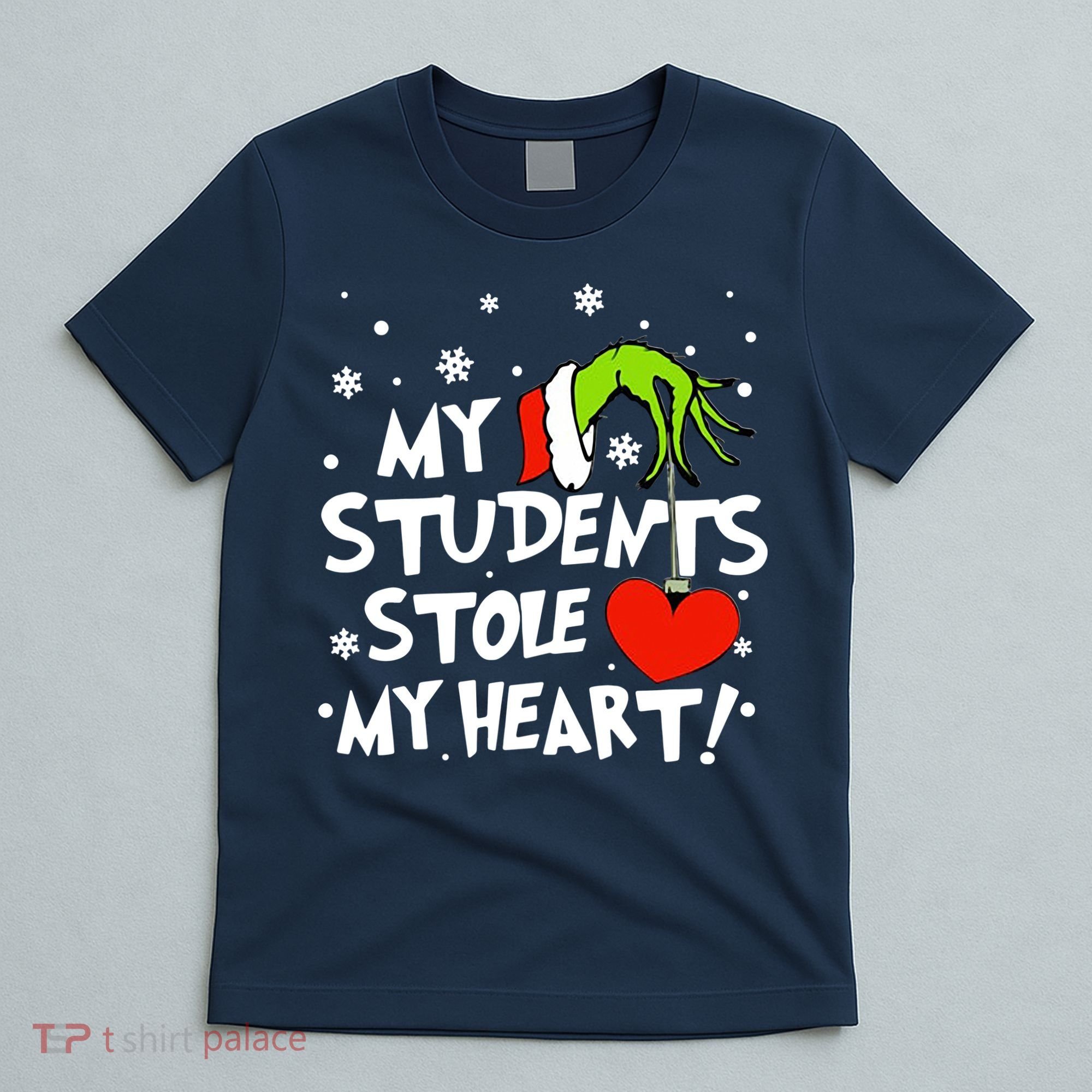 My Students Stole My Heart Christmas T-Shirt