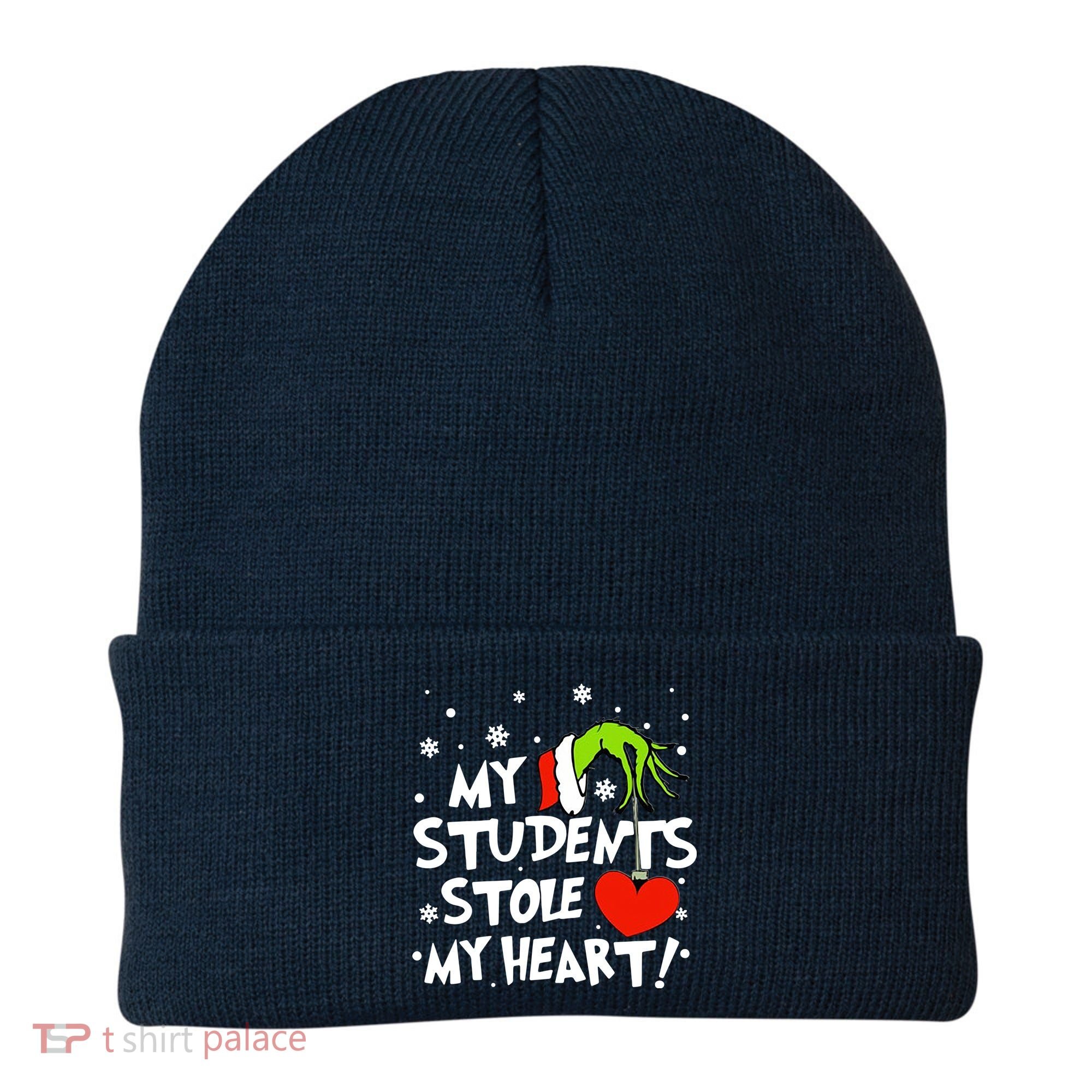 My Students Stole My Heart Christmas Beanie