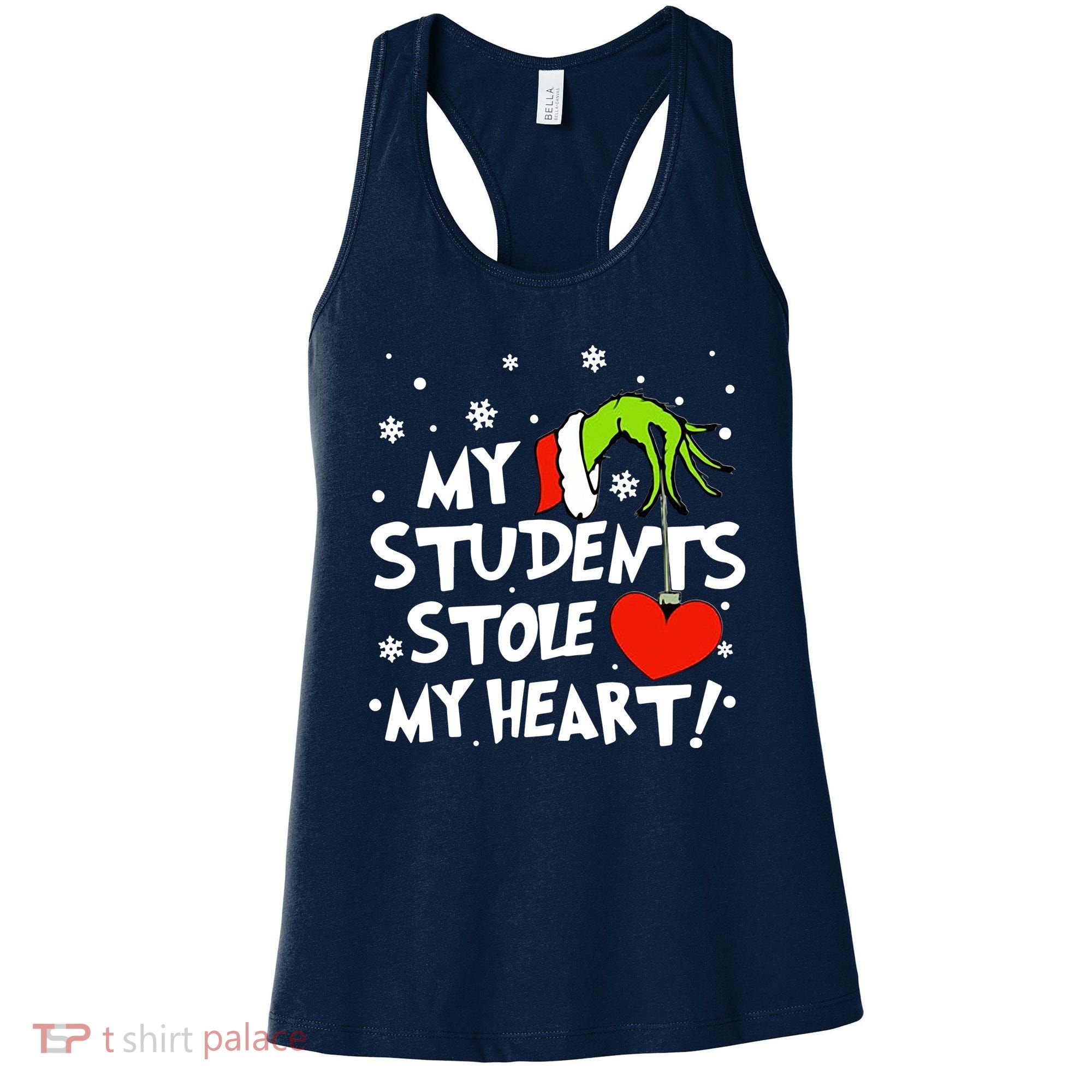 My Students Stole My Heart Christmas Women's Tank Top