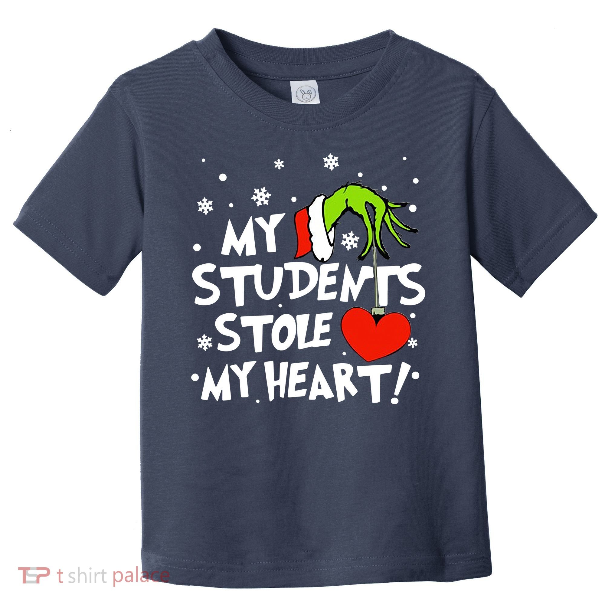 My Students Stole My Heart Christmas Toddler T-Shirt