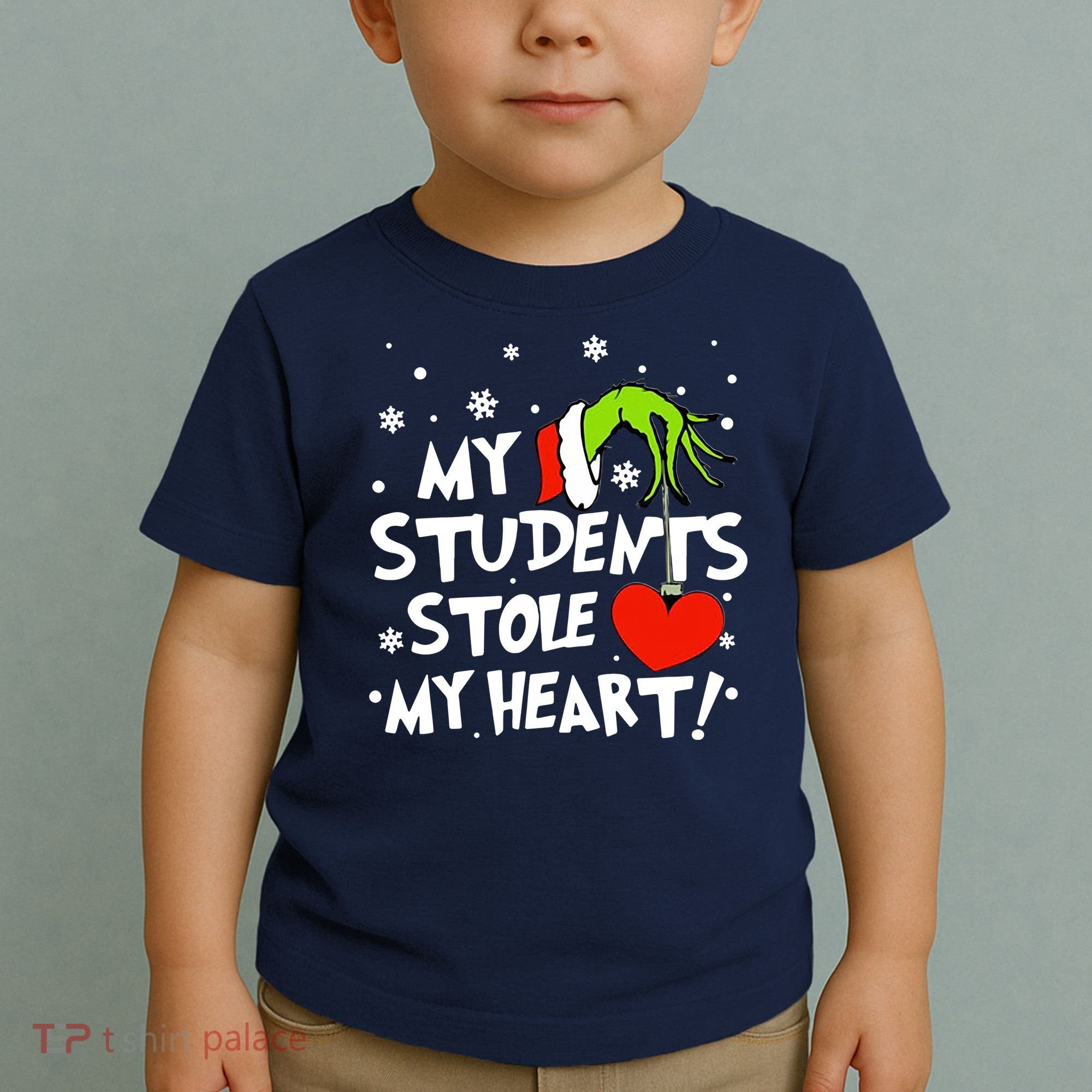 My Students Stole My Heart Christmas Toddler T-Shirt