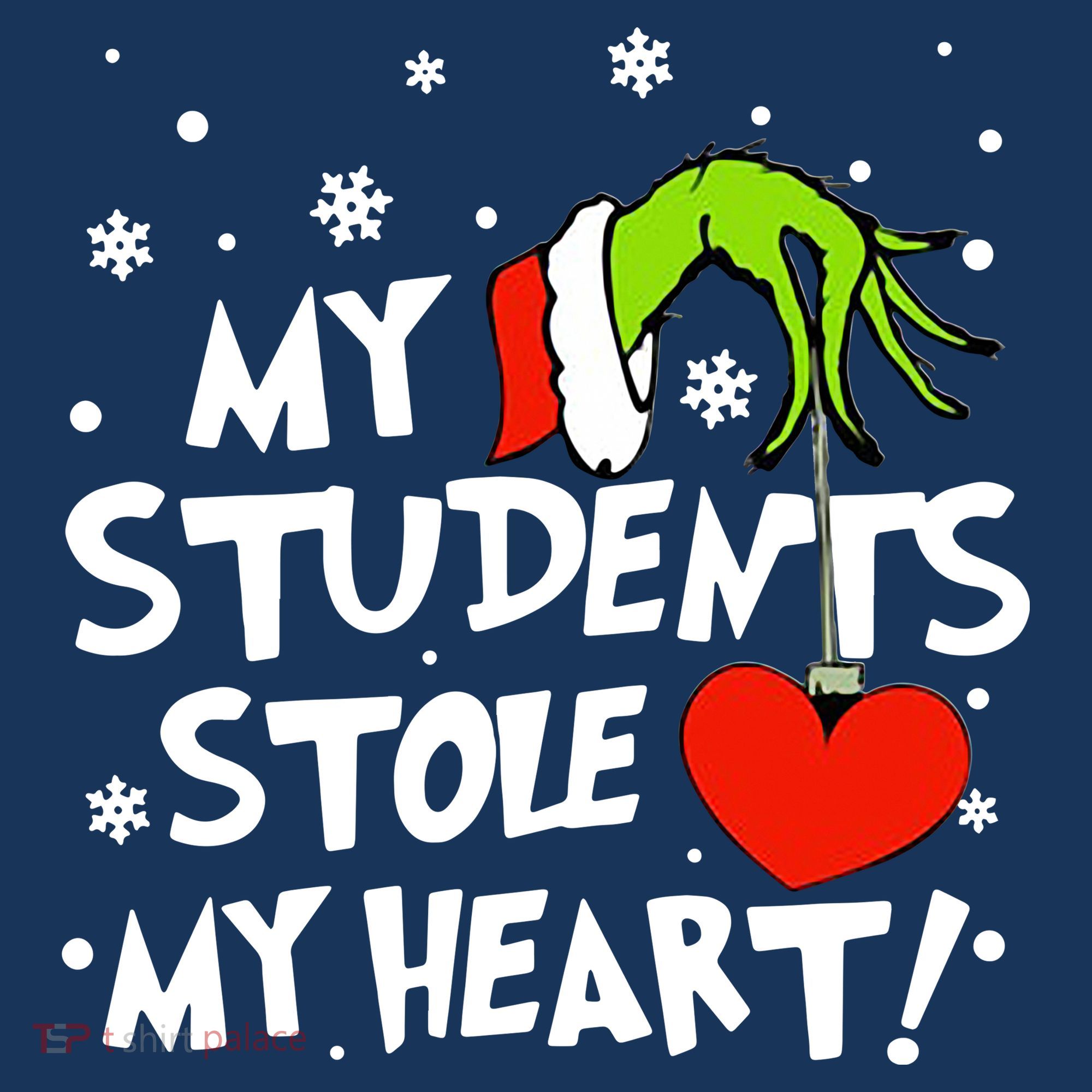 My Students Stole My Heart Christmas Visor