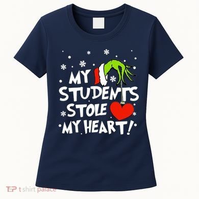 My Students Stole My Heart Christmas Women's T-Shirt