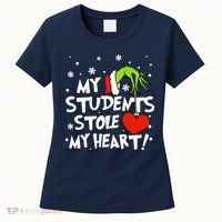 My Students Stole My Heart Christmas Women's T-Shirt thumb 0