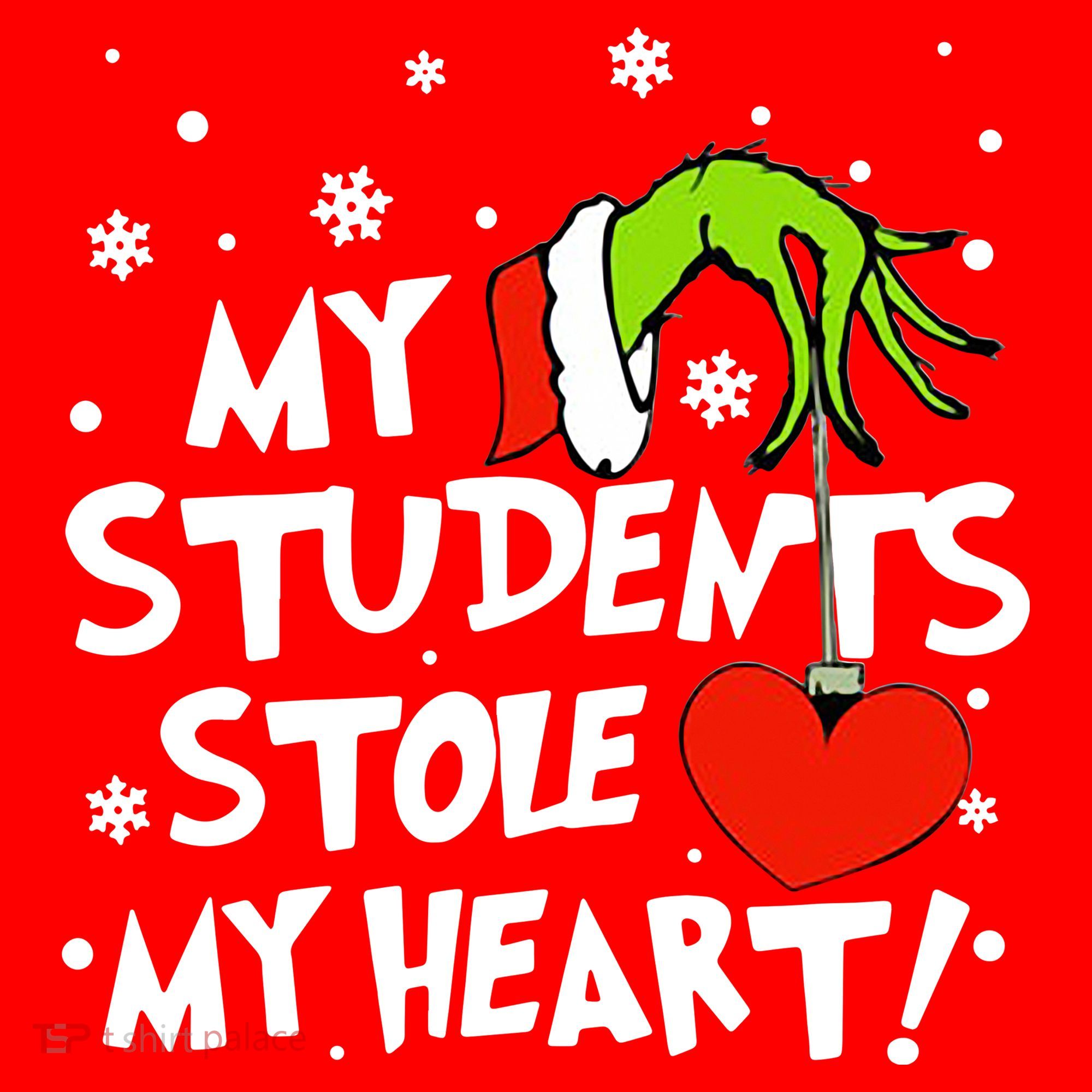 My Students Stole My Heart Christmas Santa Hat