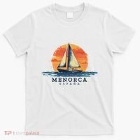 Menorca Spain Sailing Souvenir Sailboat Sailor T-Shirt thumb 0