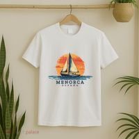 Menorca Spain Sailing Souvenir Sailboat Sailor T-Shirt thumb 2