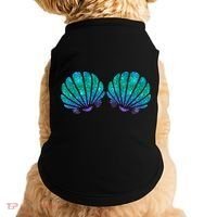 Mermaid Sea Shell Bra Costume Doggie Tank thumb 0