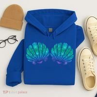 Mermaid Sea Shell Bra Costume Hoodie thumb 4