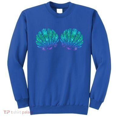 Mermaid Sea Shell Bra Costume Sweatshirt