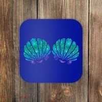 Mermaid Sea Shell Bra Costume Coaster thumb 0