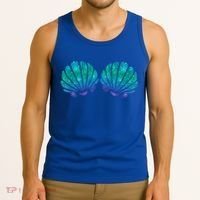 Mermaid Sea Shell Bra Costume Tank Top thumb 3
