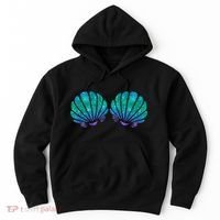 Mermaid Sea Shell Bra Costume Hoodie thumb 0