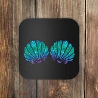Mermaid Sea Shell Bra Costume Coaster thumb 0