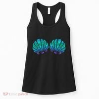 Mermaid Sea Shell Bra Costume Women's Tank Top thumb 0