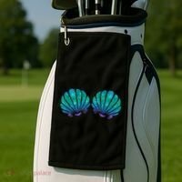 Mermaid Sea Shell Bra Costume Golf Towel thumb 2