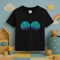 Mermaid Sea Shell Bra Costume Toddler T-Shirt thumb 3