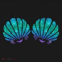 Mermaid Sea Shell Bra Costume Kids Long Sleeve Shirt thumb 2