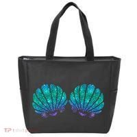 Mermaid Sea Shell Bra Costume Tote Bag thumb 0