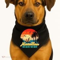 Mazatlan Souvenirs Sinaloa Mexico Vacation Vacay Mode Cute Gift USA-Made Doggie Bandana thumb 1