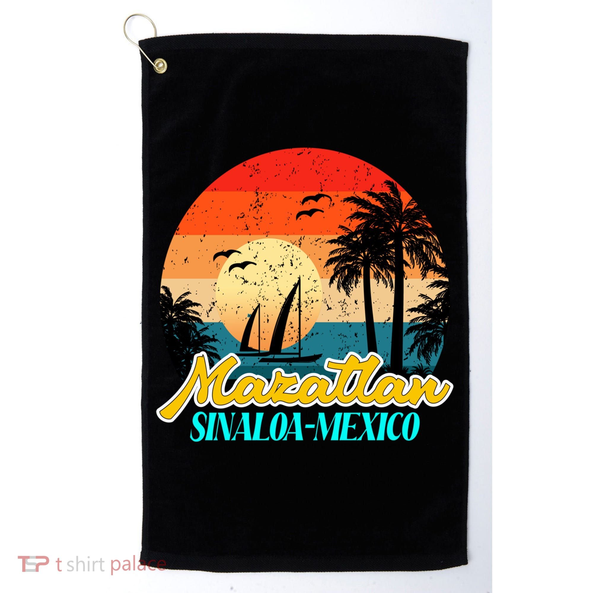 Mazatlan Souvenirs Sinaloa Mexico Vacation Vacay Mode Cute Gift Golf Towel