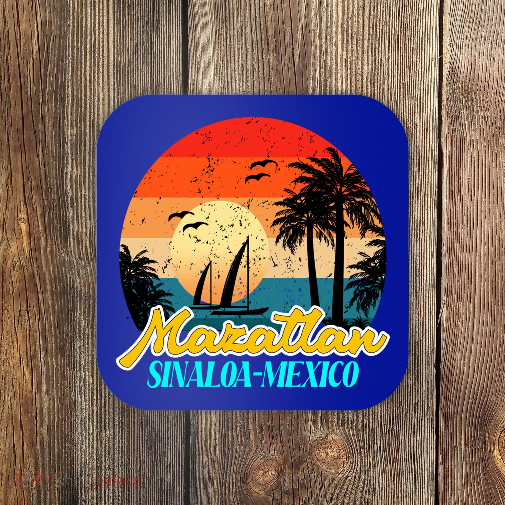 Mazatlan Souvenirs Sinaloa Mexico Vacation Vacay Mode Cute Gift Coaster
