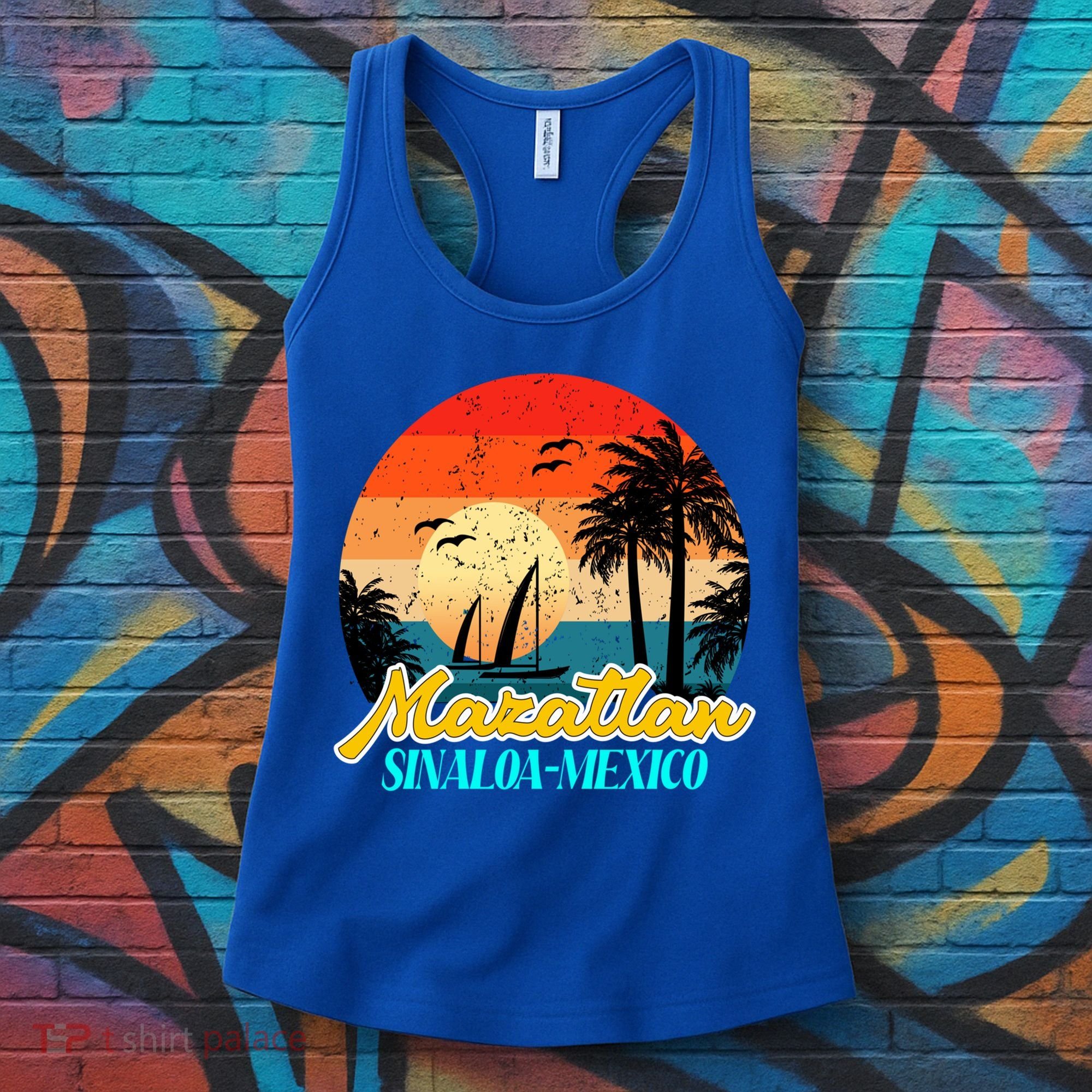 Mazatlan Souvenirs Sinaloa Mexico Vacation Vacay Mode Cute Gift Women's Tank Top