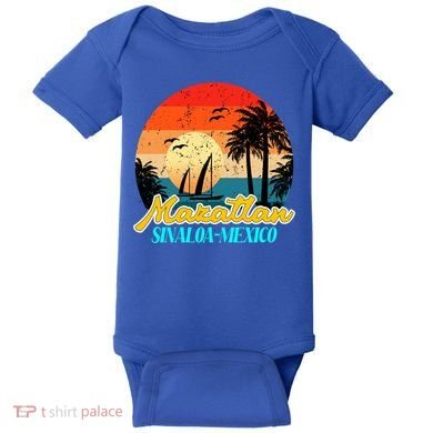 Mazatlan Souvenirs Sinaloa Mexico Vacation Vacay Mode Cute Gift Baby Bodysuit