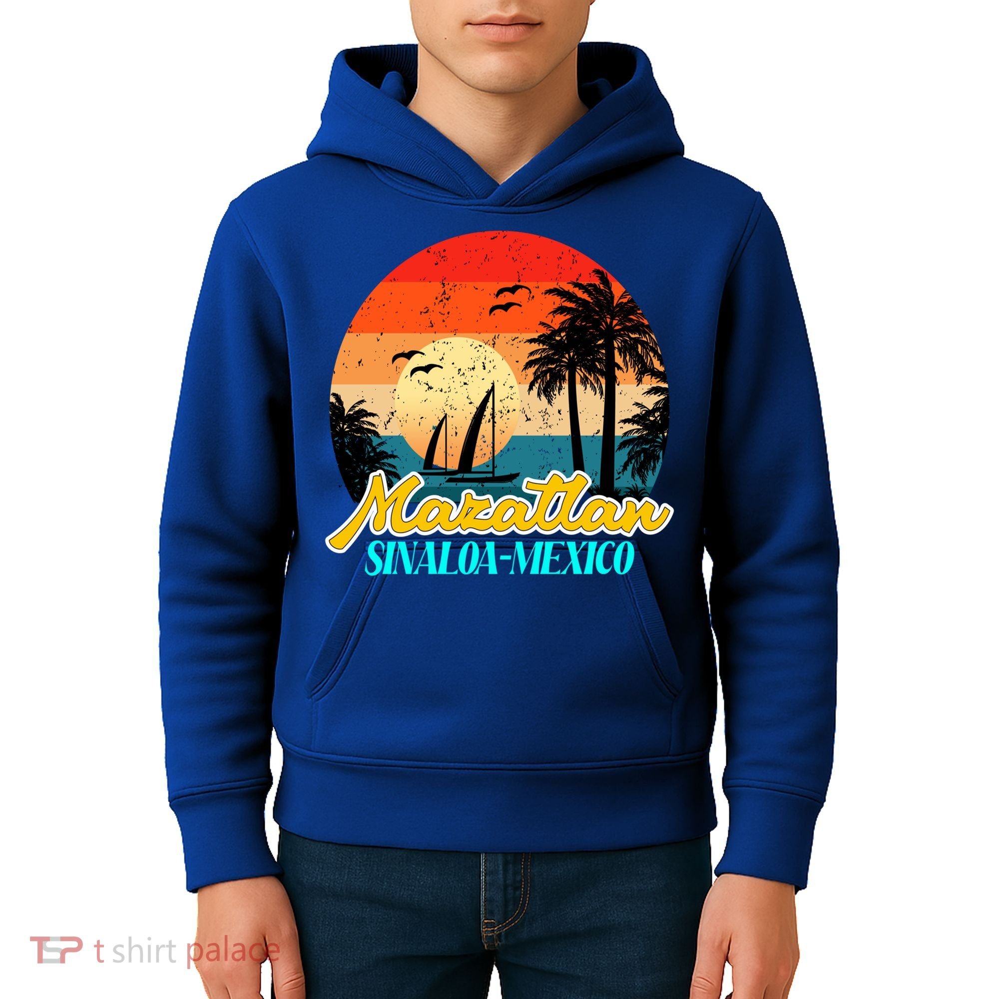 Mazatlan Souvenirs Sinaloa Mexico Vacation Vacay Mode Cute Gift Kids Hoodie