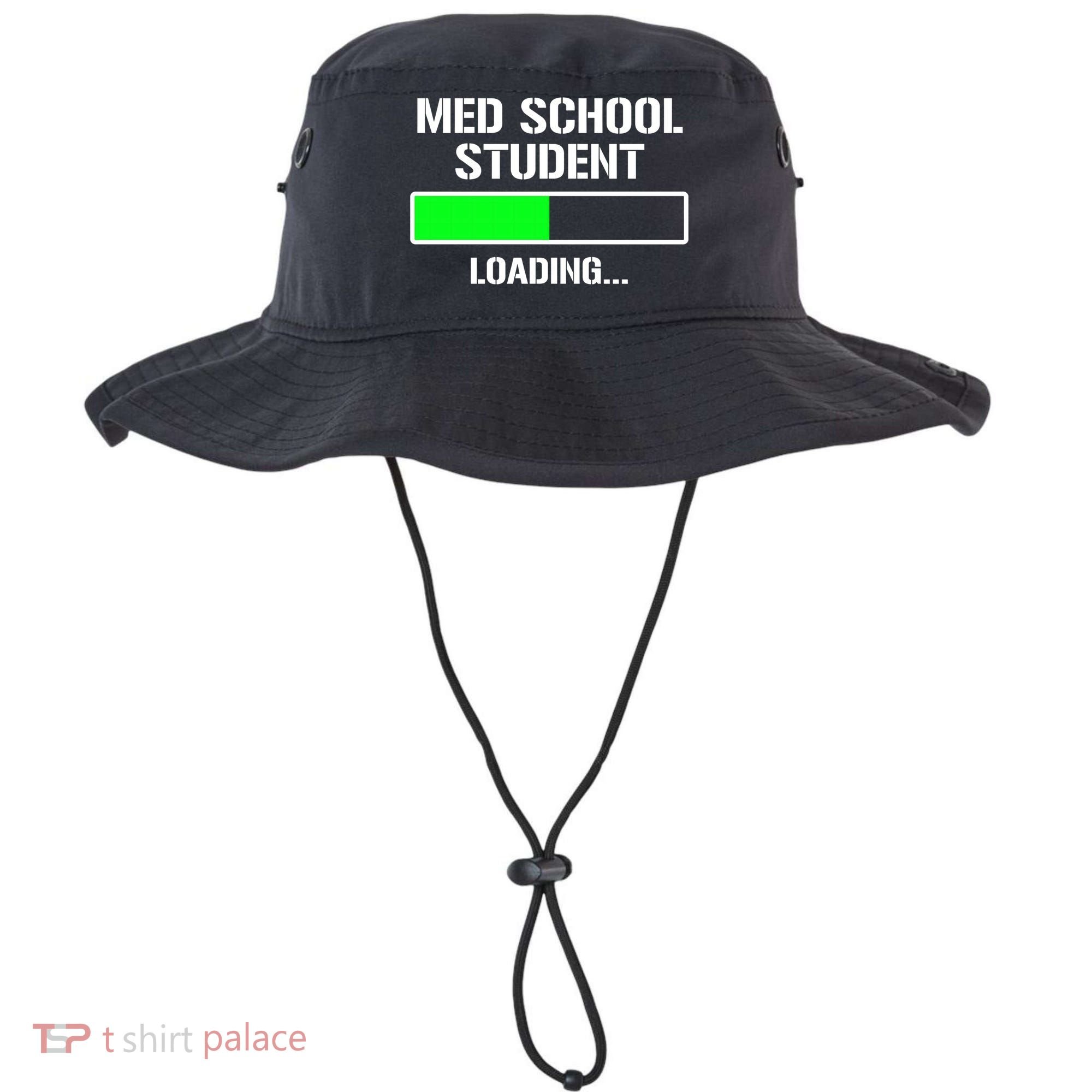 Med School Student Loading Funny Medical School Doctor Great Gift Bucket Hat