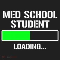 Med School Student Loading Funny Medical School Doctor Great Gift Beanie thumb 2