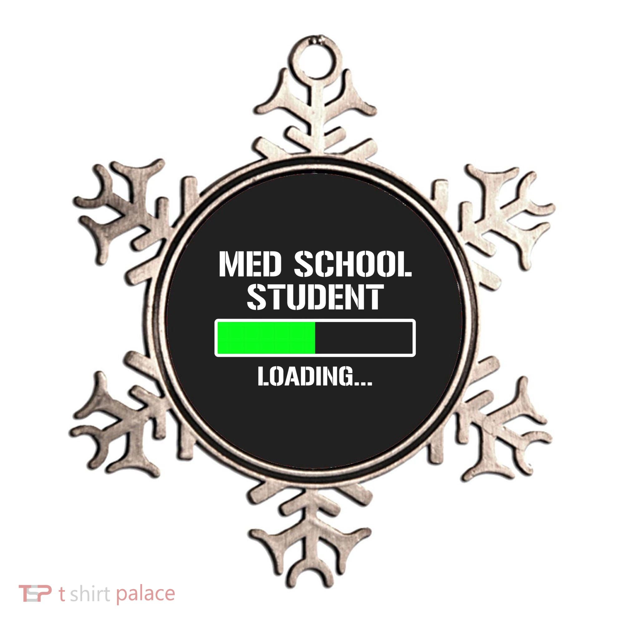 Med School Student Loading Funny Medical School Doctor Great Gift Ornament